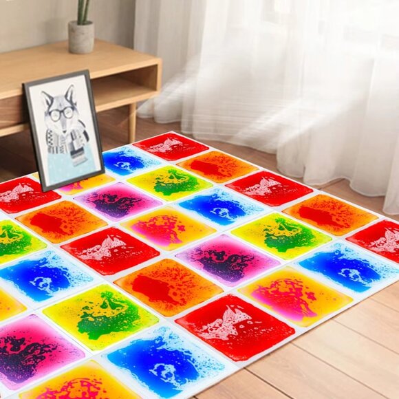 Early Learning Sensory Activity 9 Mats for Toddlers - 1 Set(9 Squares) - Picture 14 of 14